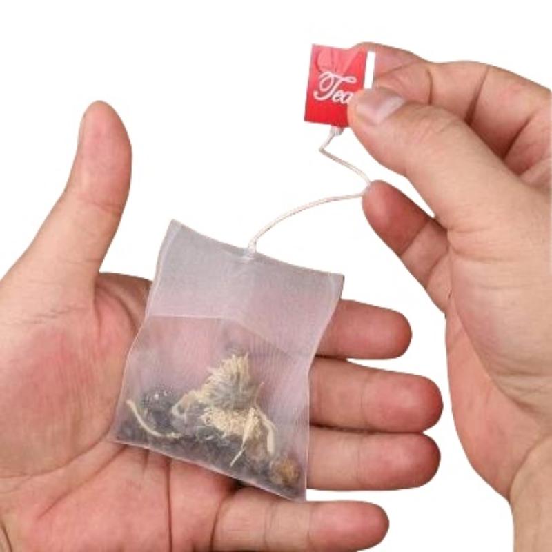 Coffee Ya Tea Ya - 【YA】ティーインフューザーフィルターバッグ 50/100個 食品グレードナイロン製 熱シール可能な空袋 紐付き 家庭用キッチン用