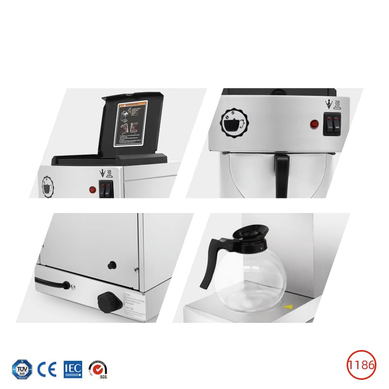 Coffee Tea Hong Kong - 全自動アメリカンコーヒーメーカー ドリップティーメーカー 業務用香港スタイルミルクティー抽出機 ドリップフィルターマシン