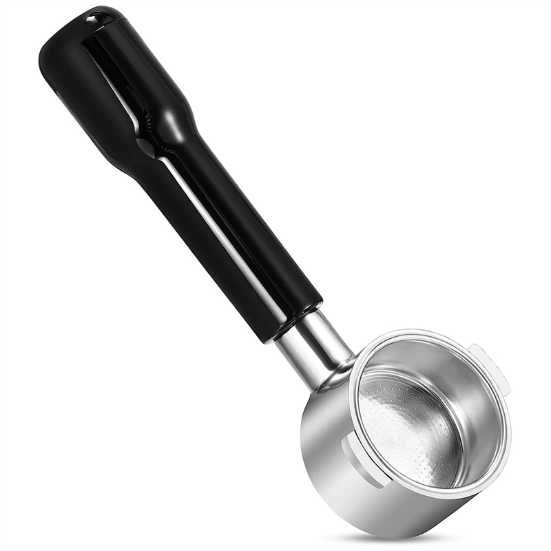 Delonghi Espresso Ecp3420 - デロンギ用フィルターバスケット付きエスプレッソマシン,2つの耳を備えたボトムレスポータフィルター,ecp3420,ec155,bco430,ec260,51mm
