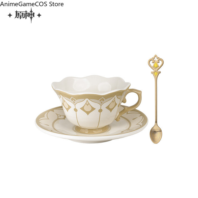 アニメ本物の公式原神インパクトサンドローンアフタヌーンティー - Coffee Tea Cups のレビューと価格