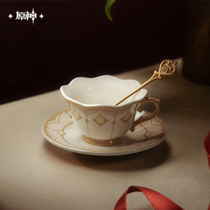 アニメ本物の公式原神インパクトサンドローンアフタヌーンティー - Coffee Tea Cups のレビューと価格