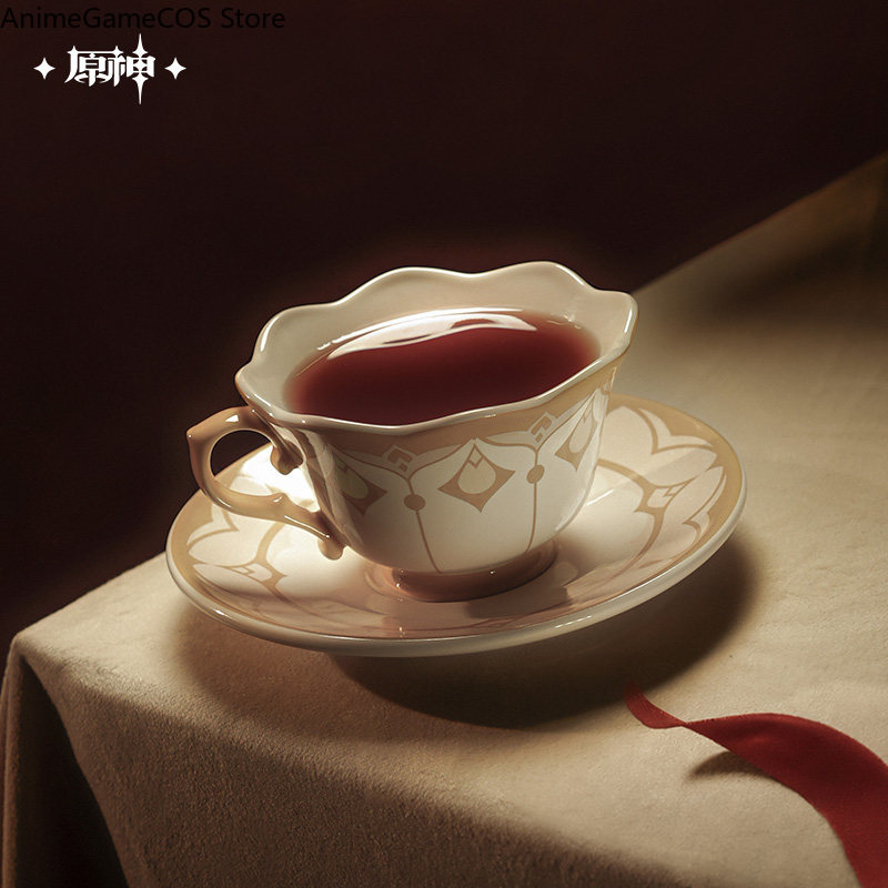 アニメ本物の公式原神インパクトサンドローンアフタヌーンティー - Coffee Tea Cups のレビューと価格