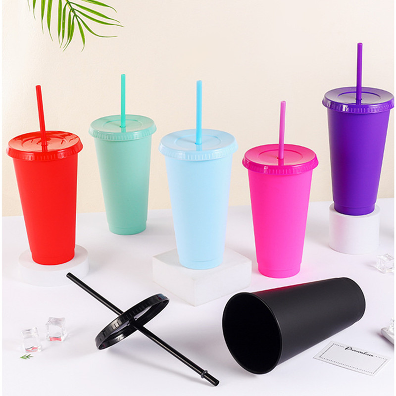ホット販売おかしいスタイリッシュなマット仕上げ再利用可能なタ - Coffee Tea Tumbler のレビューと価格