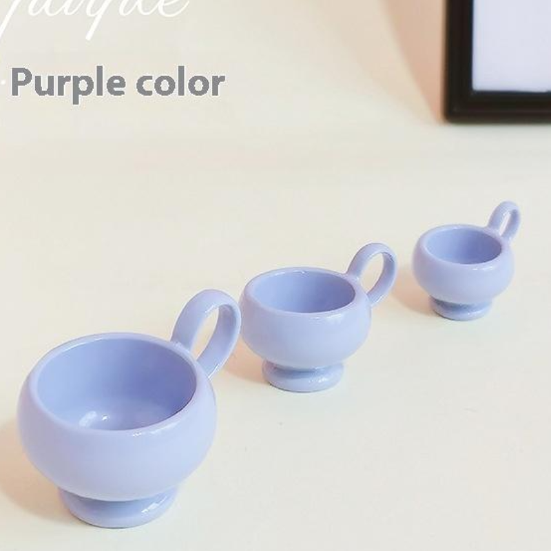 1 個ミニチュアコーヒーカップ装飾玩具モデルドールハウスミニ - Coffee Tea Cups のレビューと価格