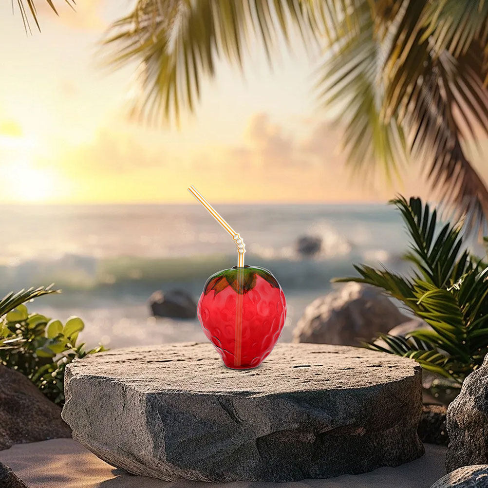 2個入りストロベリードリンキンググラス　かわいいフルーツマグ - Coffee Tea Drink のレビューと価格