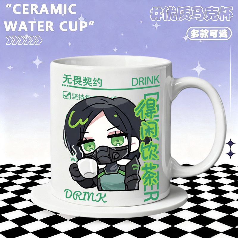 セラミックマグ ホームアクセサリー アニメ VALORANT - Coffee Tea Cups のレビューと価格