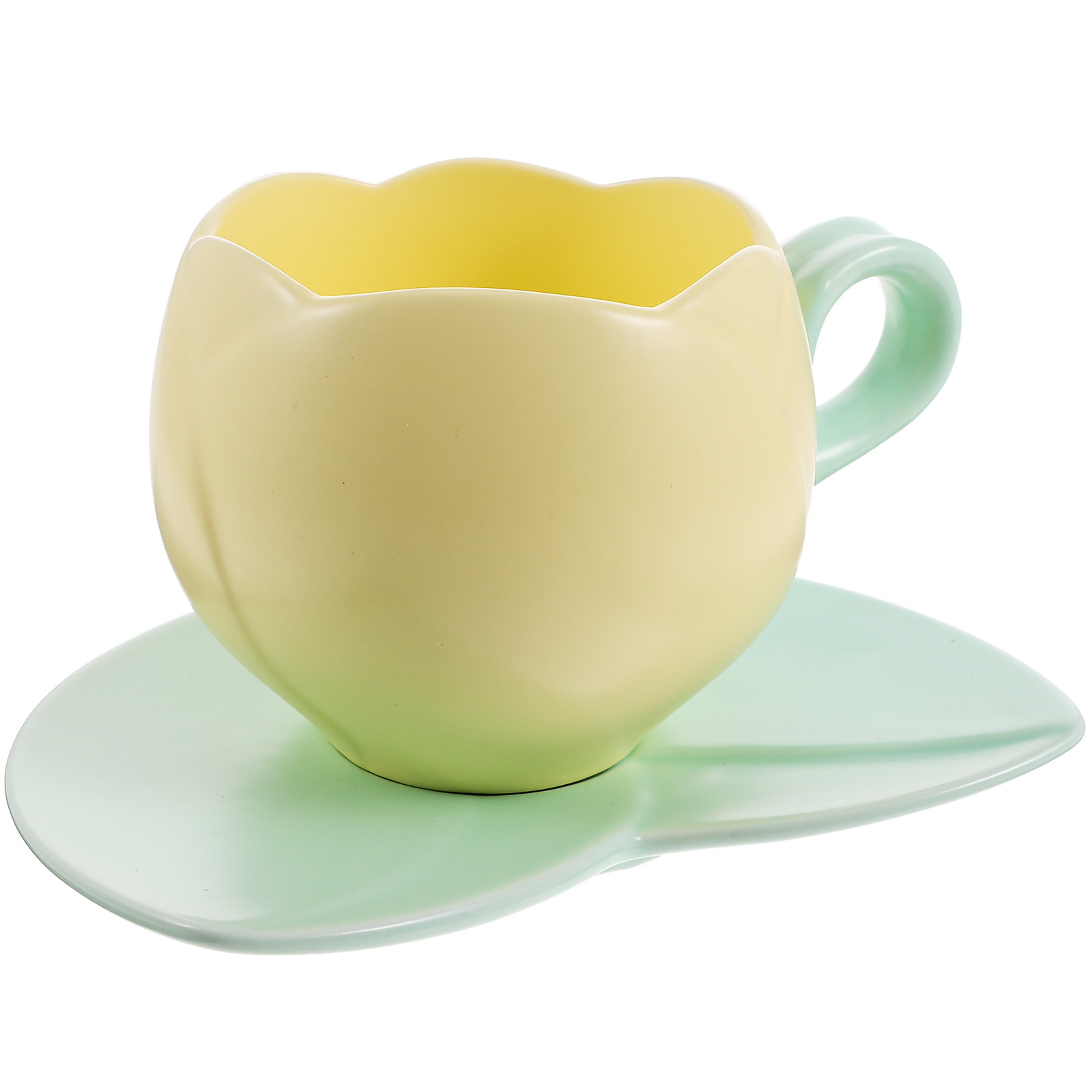 セラミック製コーヒーカップとソーサーのセット、多機能ドリンク - Coffee Tea Drink のレビューと価格