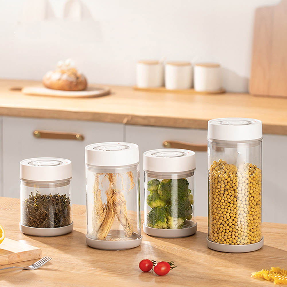 キッチン防湿ガラスコーヒー豆ジャー自動インテリジェント真空保 - Coffee Tea Tumbler のレビューと価格
