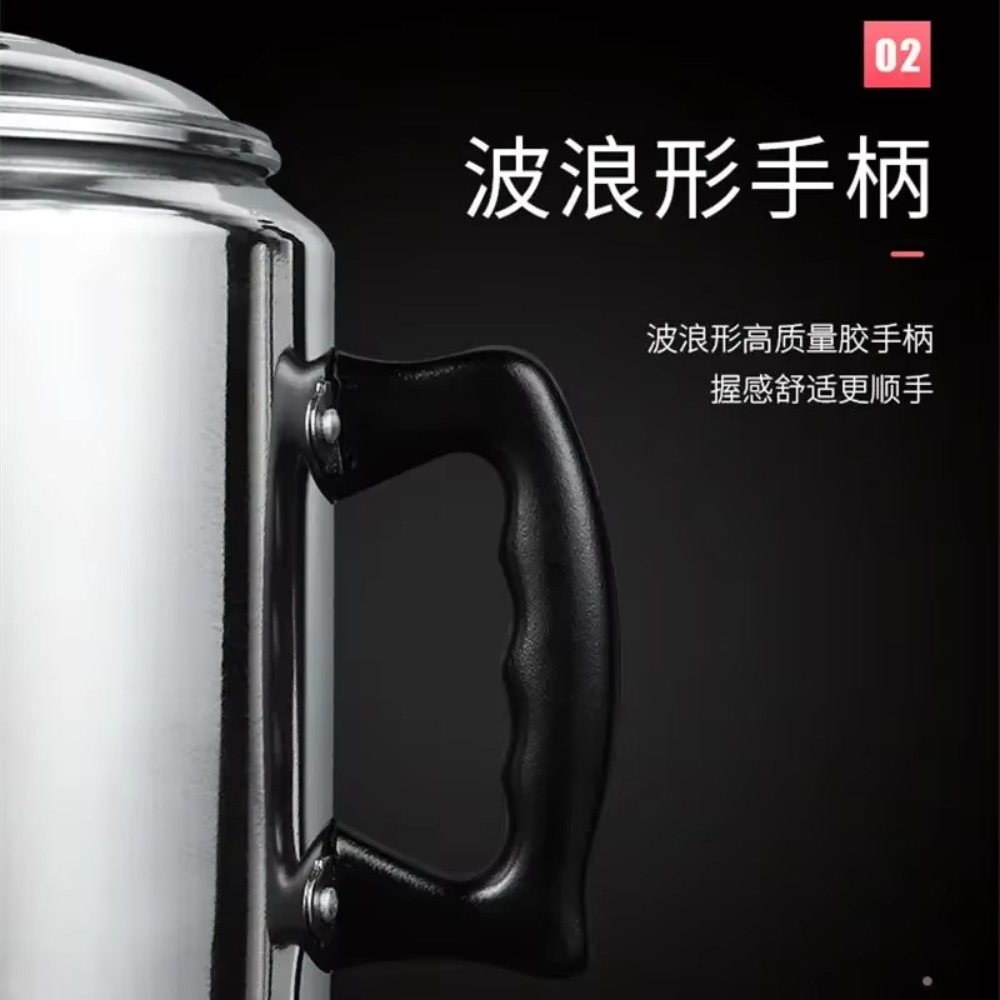 香港風ストーブトップコーヒーポット、3L手作りアルミ合金パー - Coffee Tea Hong Kong のレビューと価格