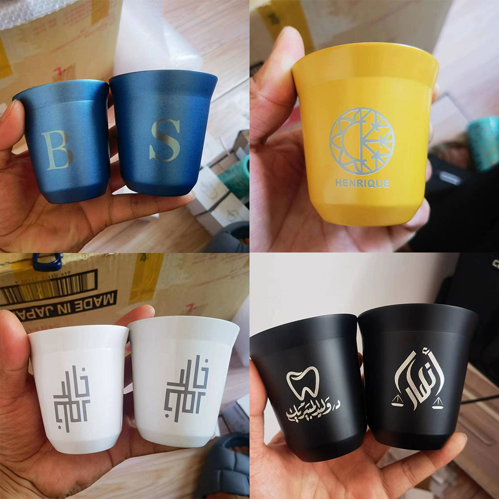 断熱二重壁ステンレスエスプレッソカップ、エスプレッソコーヒー - Coffee Tea Tumbler のレビューと価格