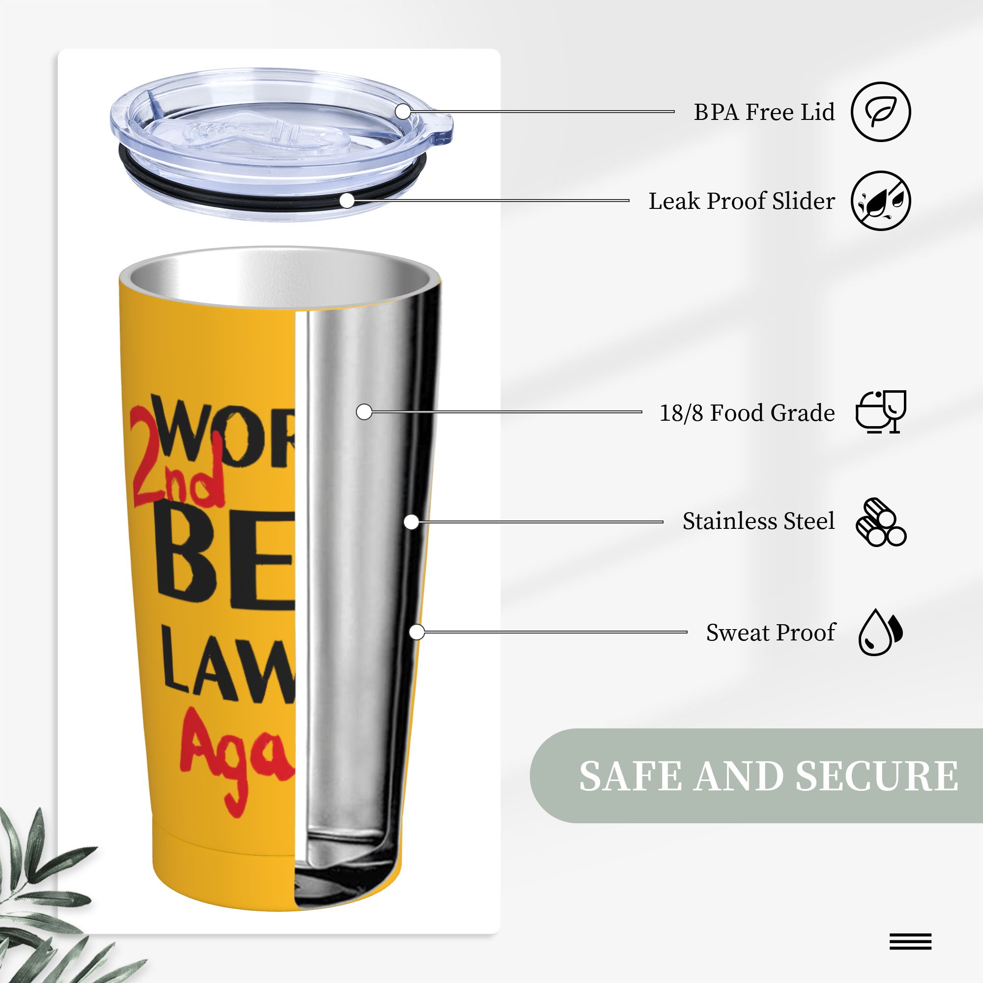 ベターコールソール 断熱タンブラー ストロー付き蓋 ブレイキ - Coffee Tea Tumbler のレビューと価格